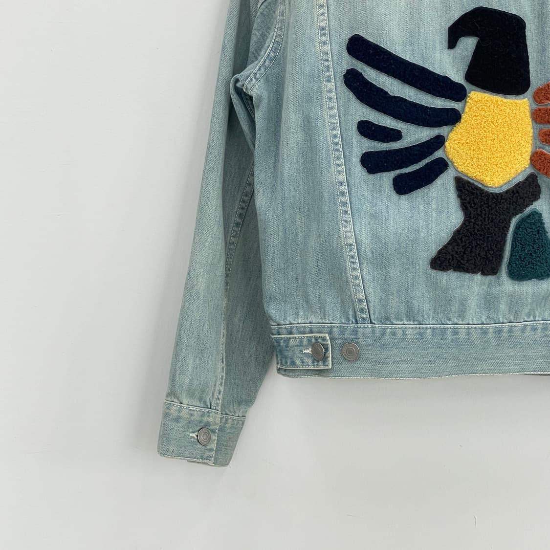 이자벨마랑 데님 자켓 연청 트러커 상품이미지9