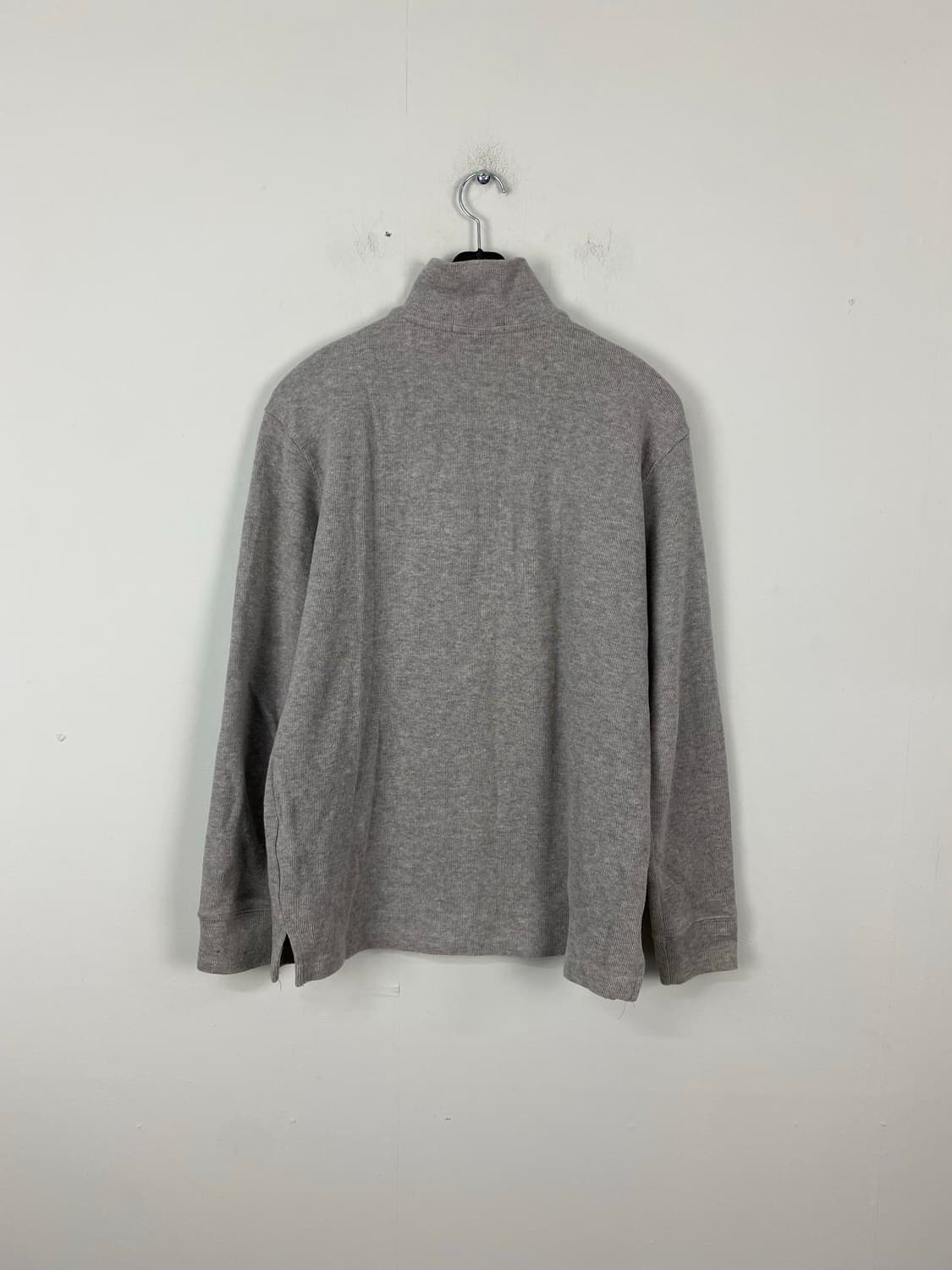 폴로 랄프로렌 그레이 하프집업 네이비 포니 S 상품이미지2