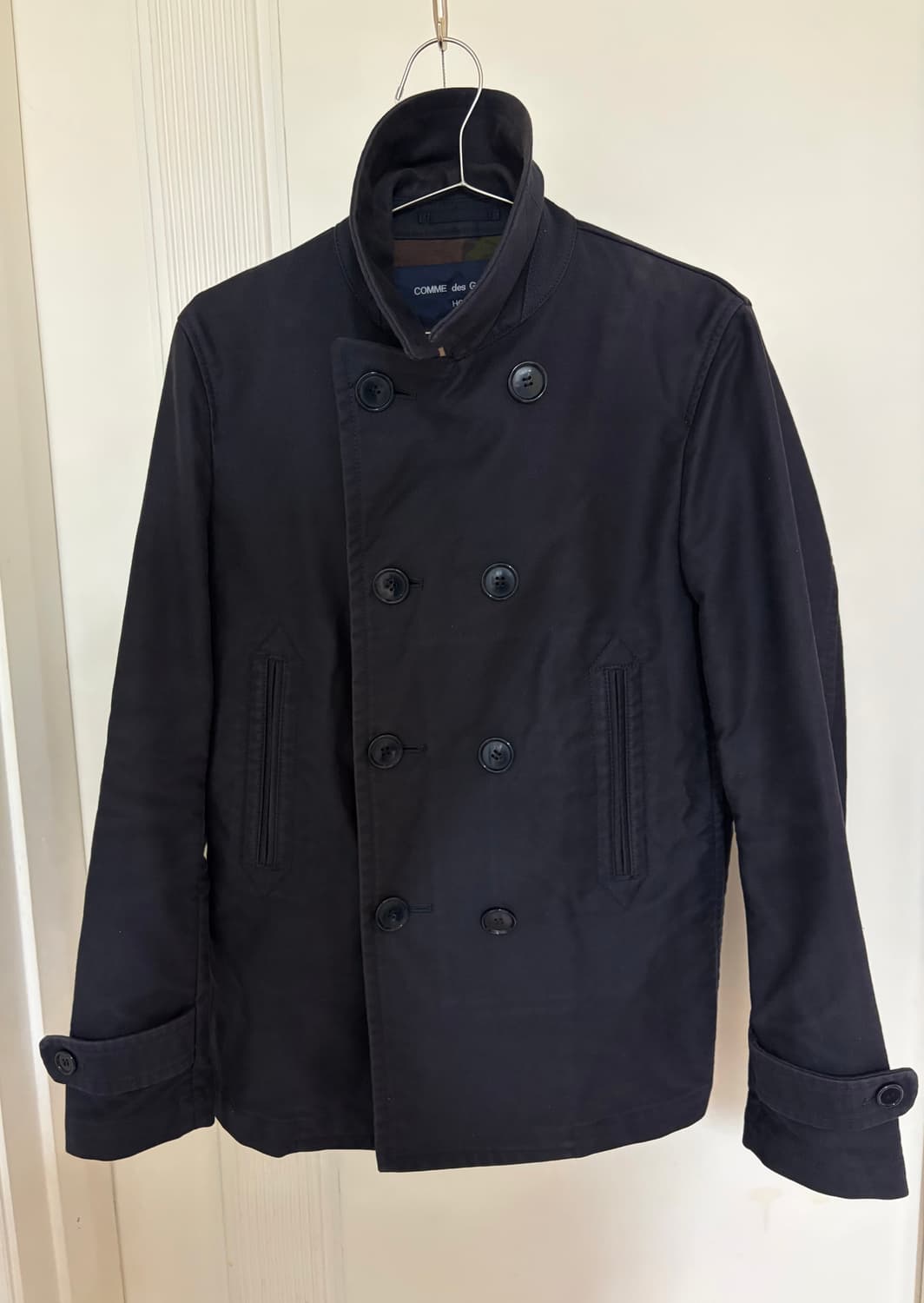 꼼데가르송 옴므 피코트 상품이미지1