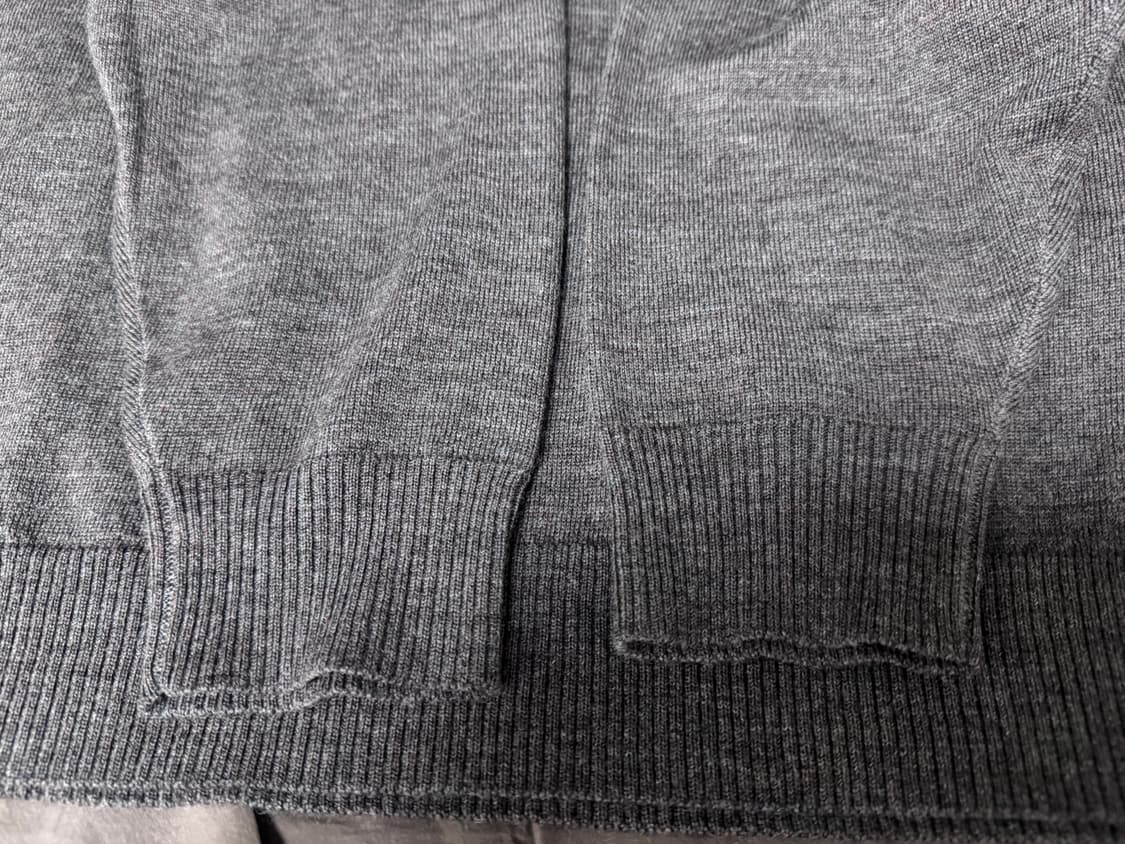 아워셀브스 파인울 브이넥 모카브라운 1사이즈 상품이미지4