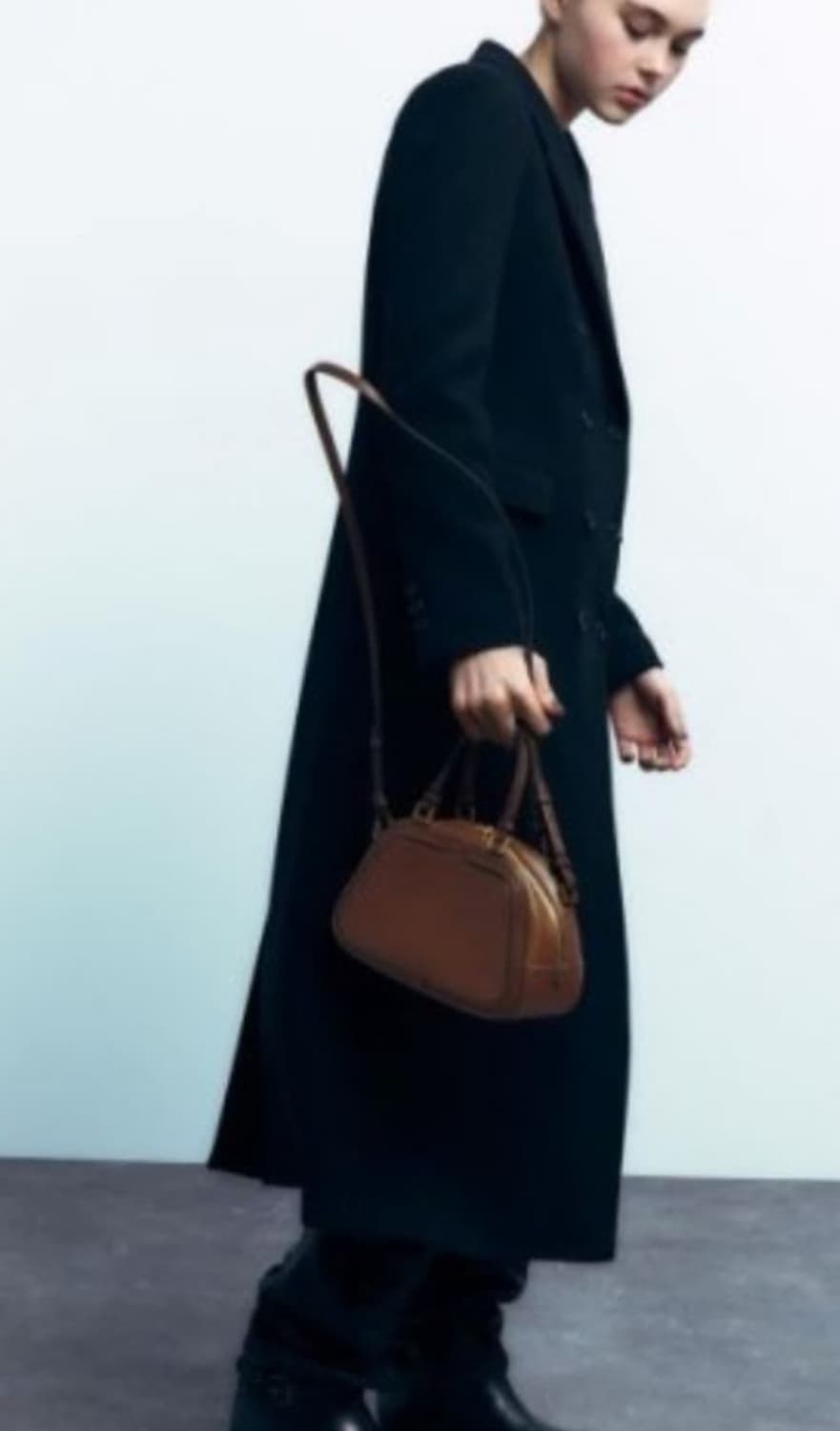 자라 볼링백 상품이미지2