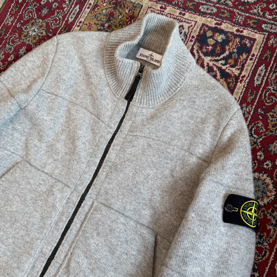 스톤아일랜드 투웨이 니트 집업 [ 100 ] 상품이미지2