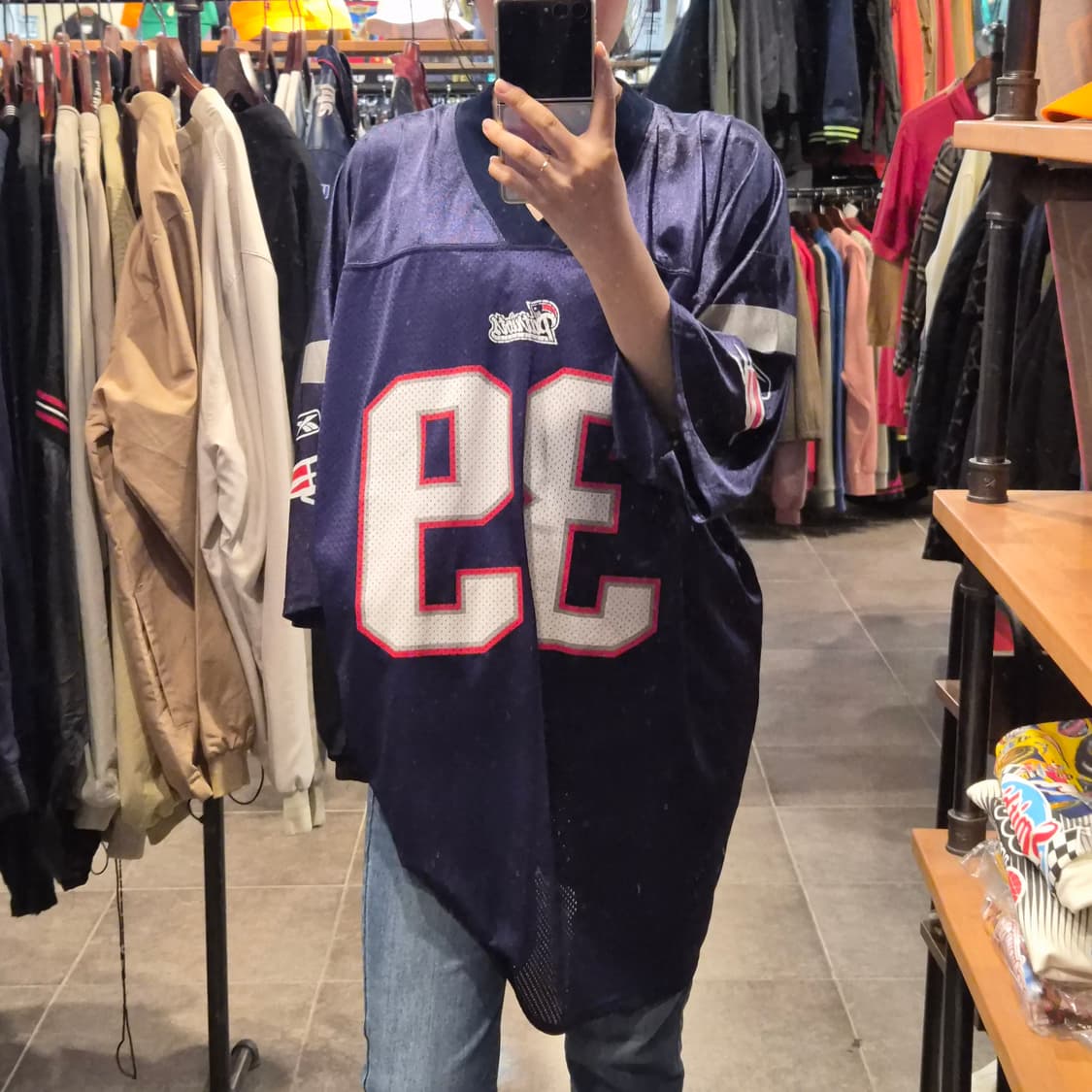 [NO.9] NFL 리복 뉴 잉글랜드 패트리어츠 반팔 져지 상품이미지1