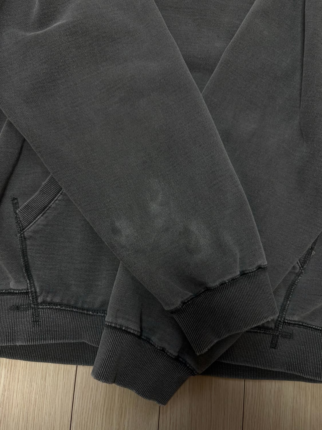 디네댓 후드티 차콜 상품이미지3