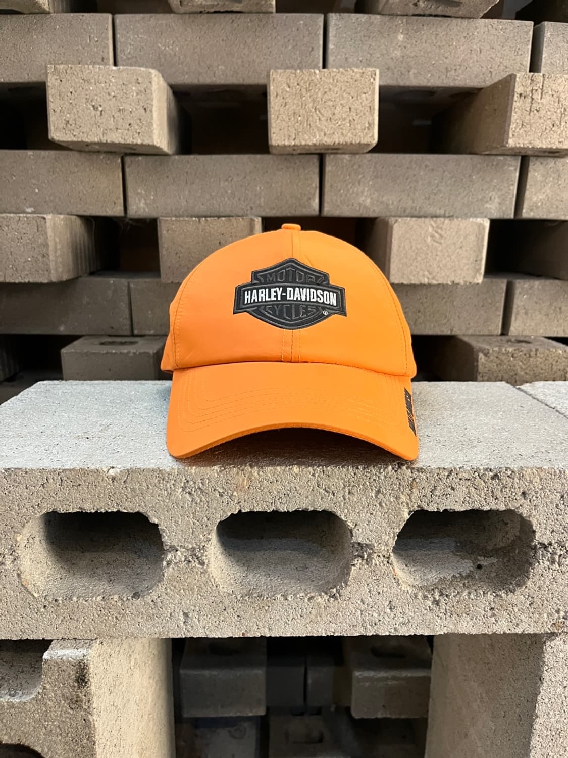 할리데이비슨 헤리티지 오렌지 캡 상품이미지1