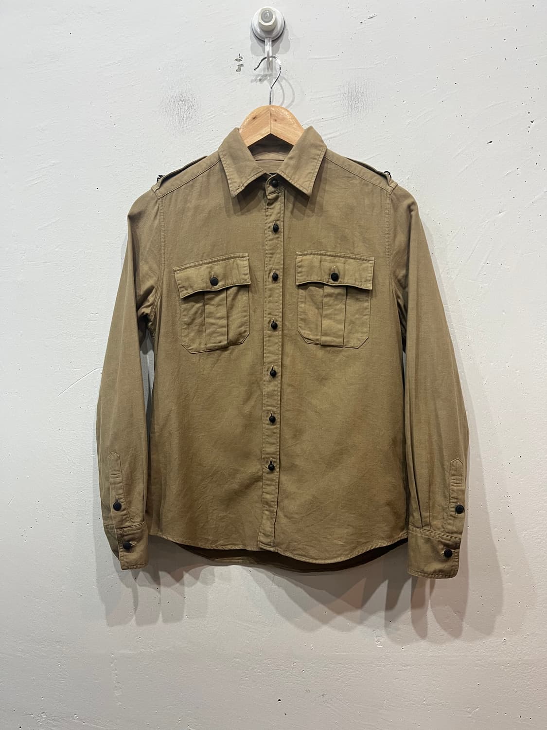 Green 밀리터리 자켓 우먼즈 Made in JAPAN 상품이미지1