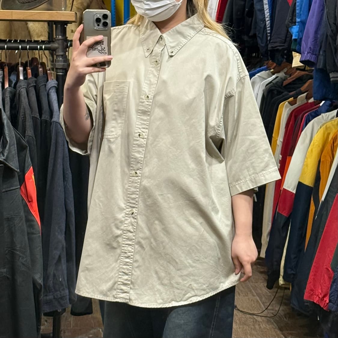 [HI] 칼하트 반팔셔츠 베이지 상품이미지4
