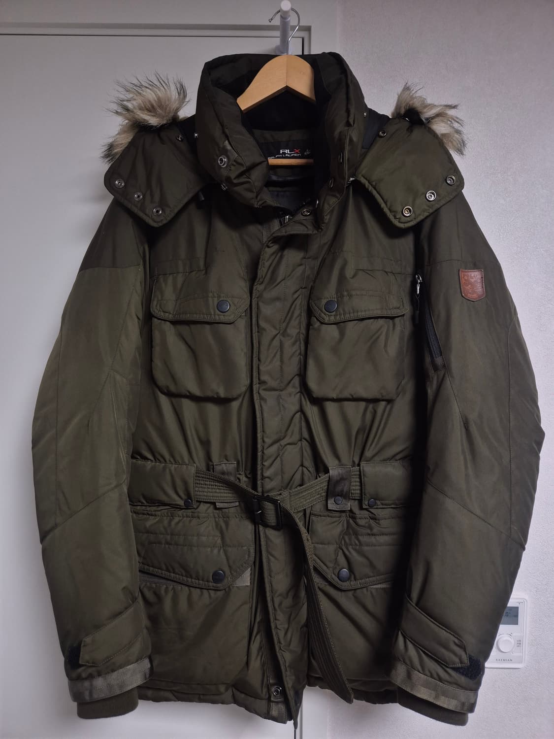 폴로 RLX 로버다운 카키 M 상품이미지1