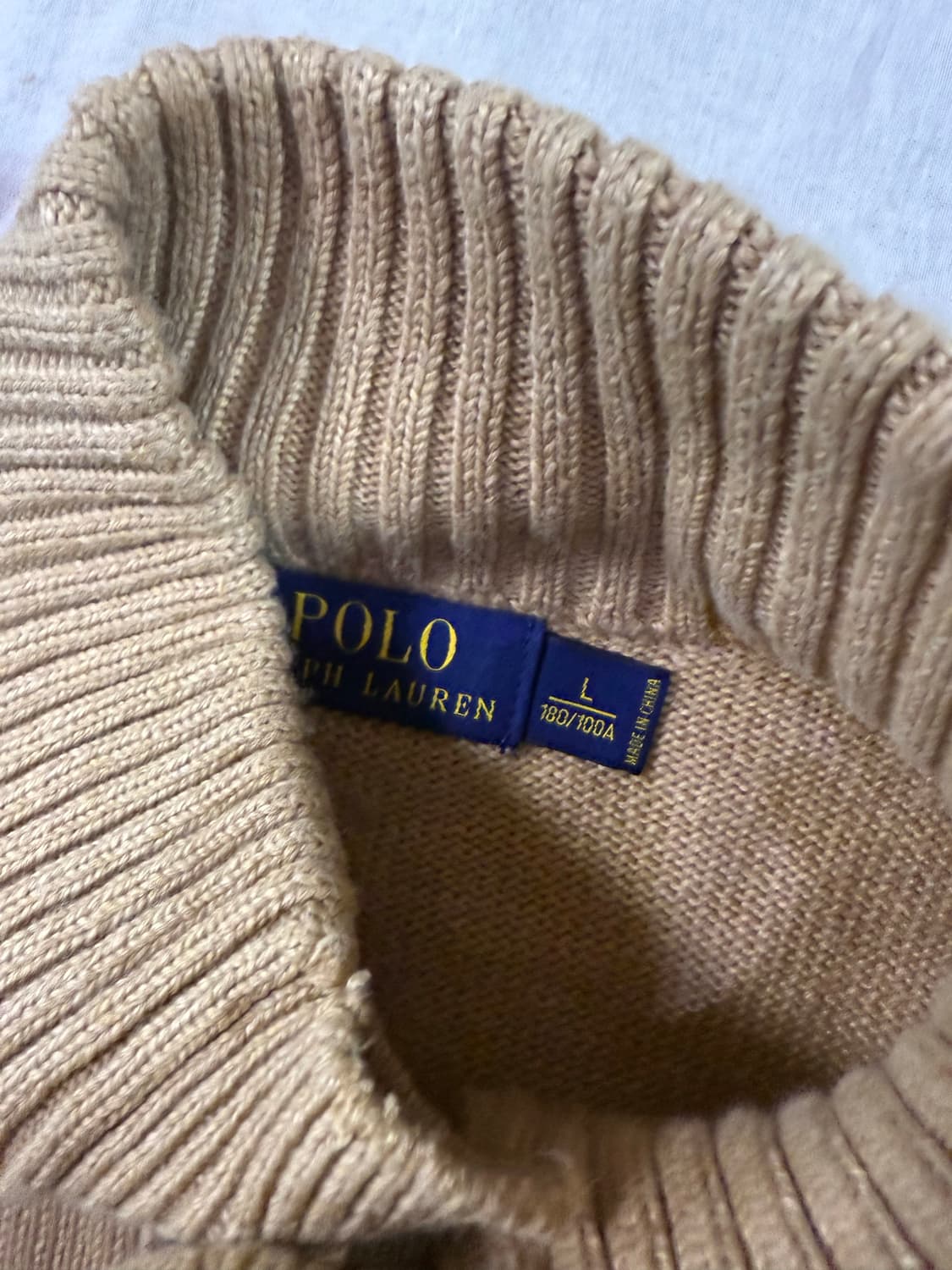 폴로 랄프로렌 버튼업 니트  상품이미지3