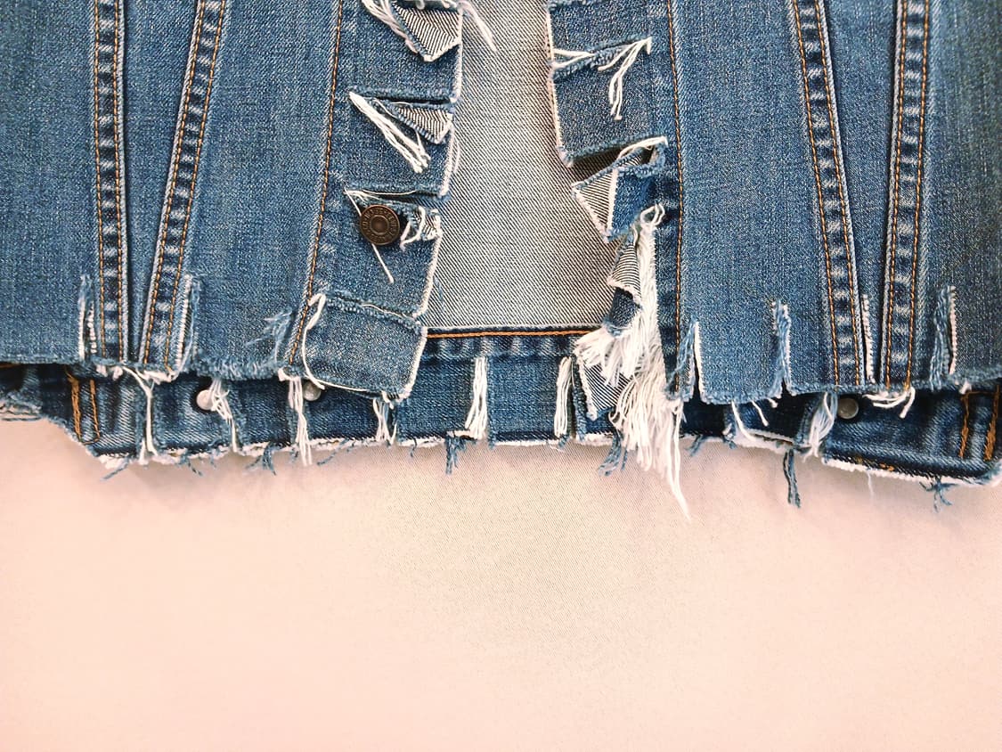 1of1 커스텀 90s 리바이스 디컨스트럭티드 데님 자켓 상품이미지4