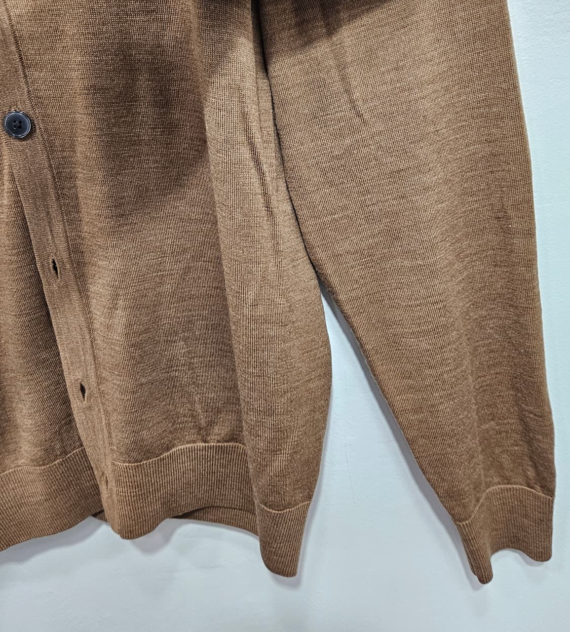 유니클로(UNIQLO) 울100 얇고 가벼운 가디건 L 상품이미지5