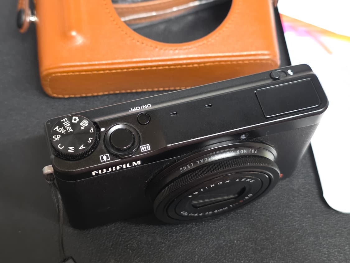 후지필름 xq2 디지털 카메라 디카 블랙 판매 (작례O) 상품이미지3