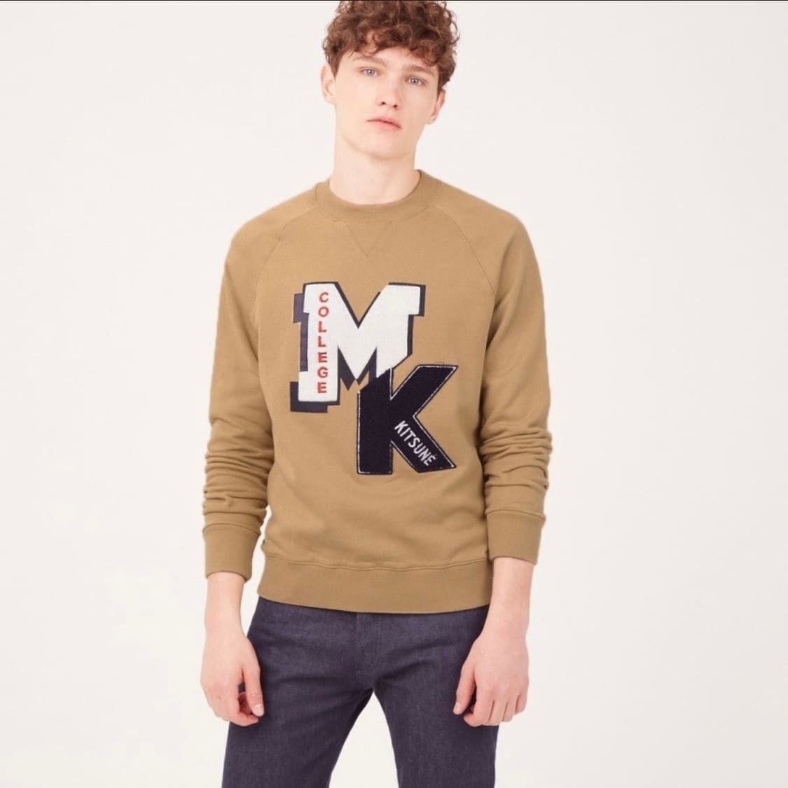 메종키츠네 MK패치 컬리지 맨투맨 상품이미지7