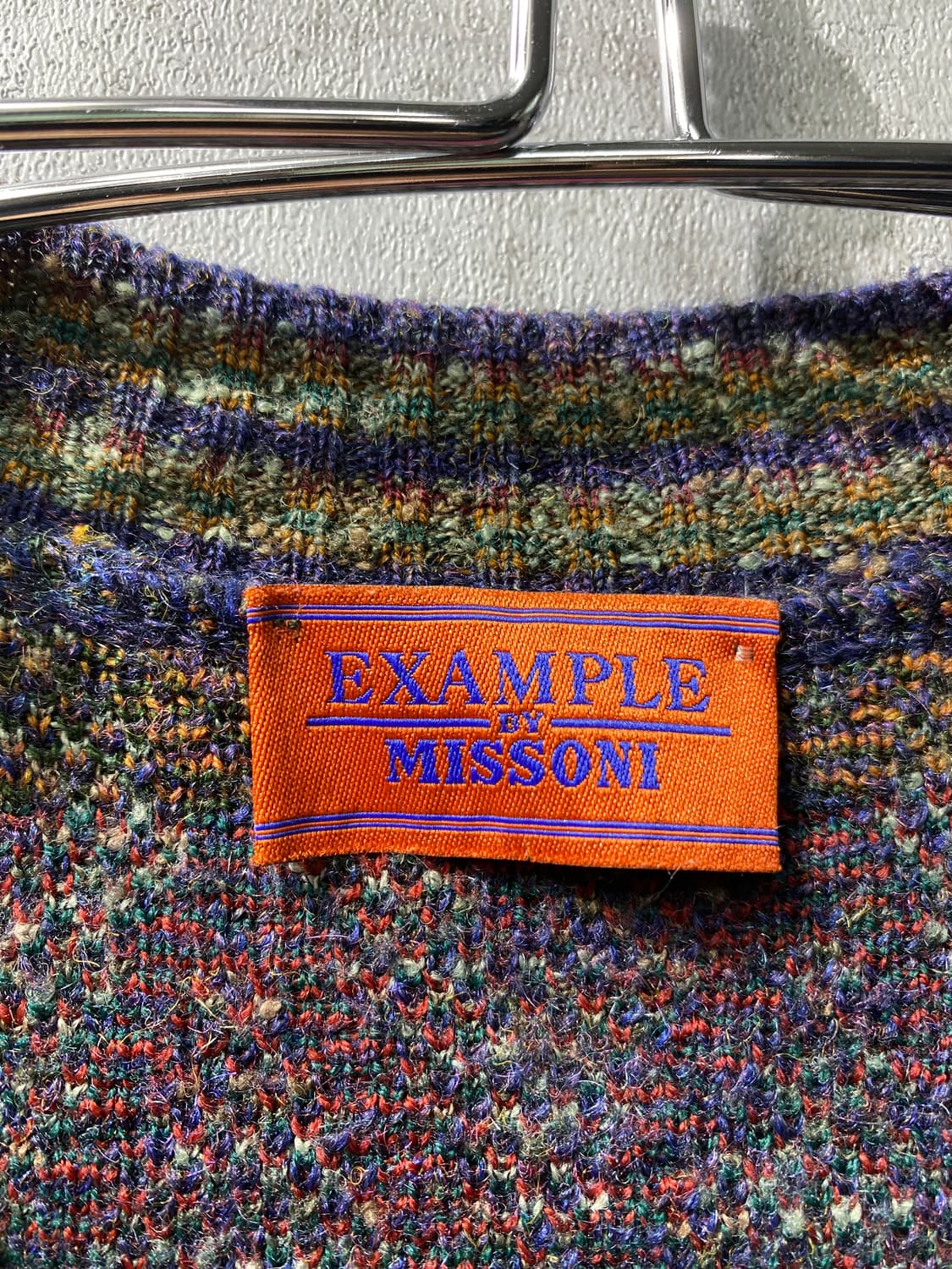 [L] EXAMPLE By Missoni 미쏘니 메리노울 니트 베스트 상품이미지6