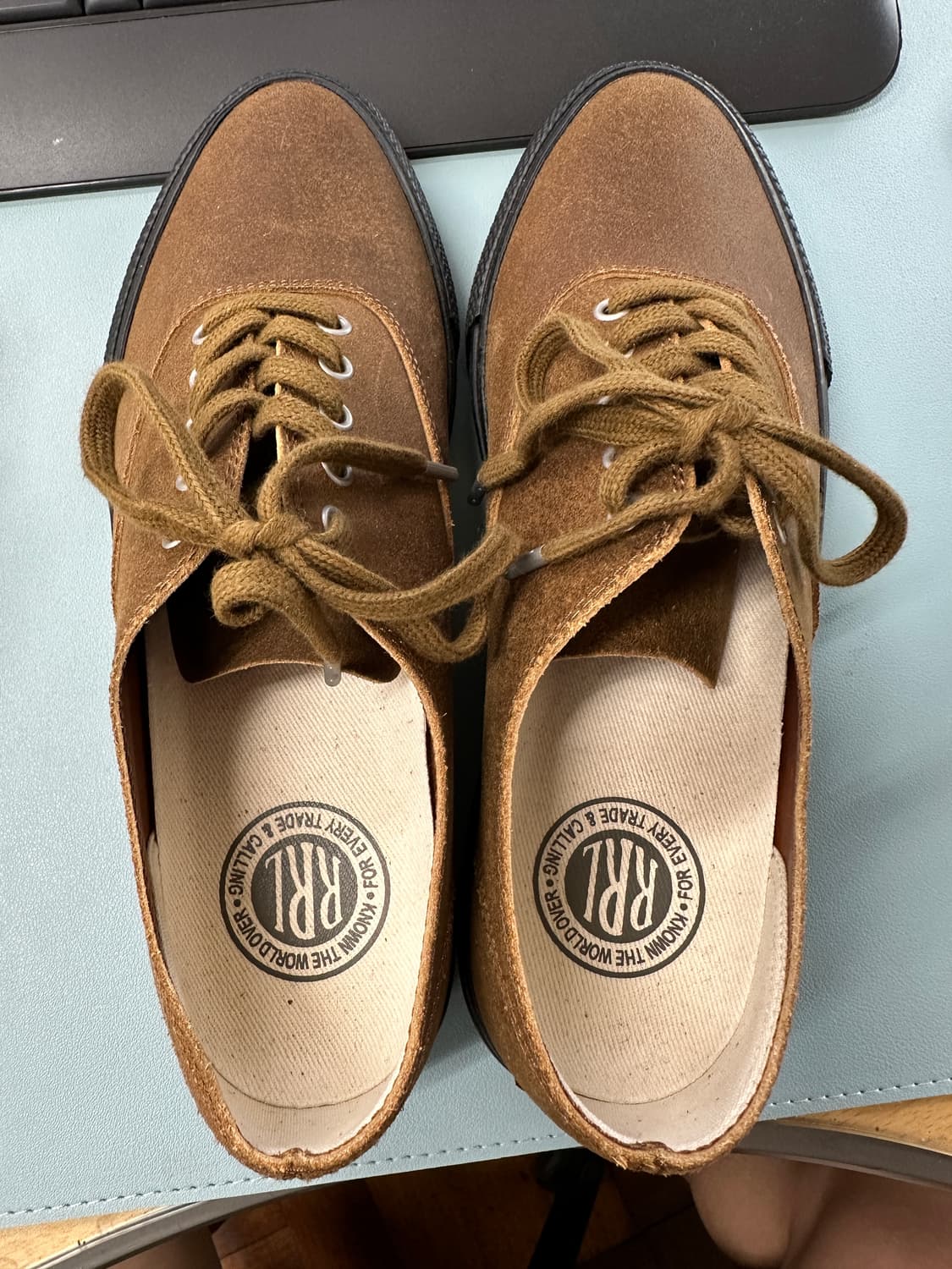 rrl 러프아웃 스웨이드 스니커즈 9D 상품이미지2