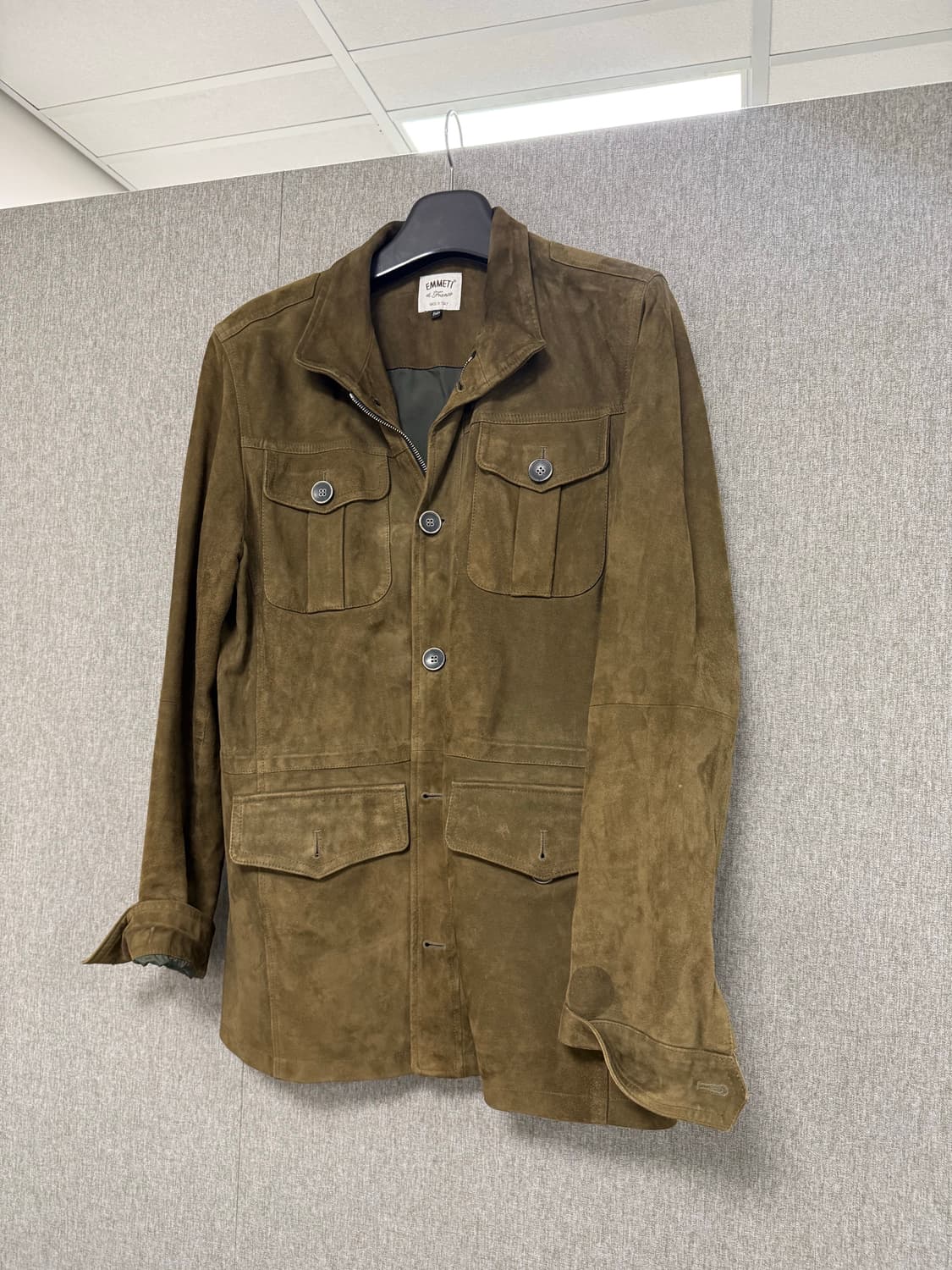 엠메티 고트스웨이드 자켓 50 상품이미지1