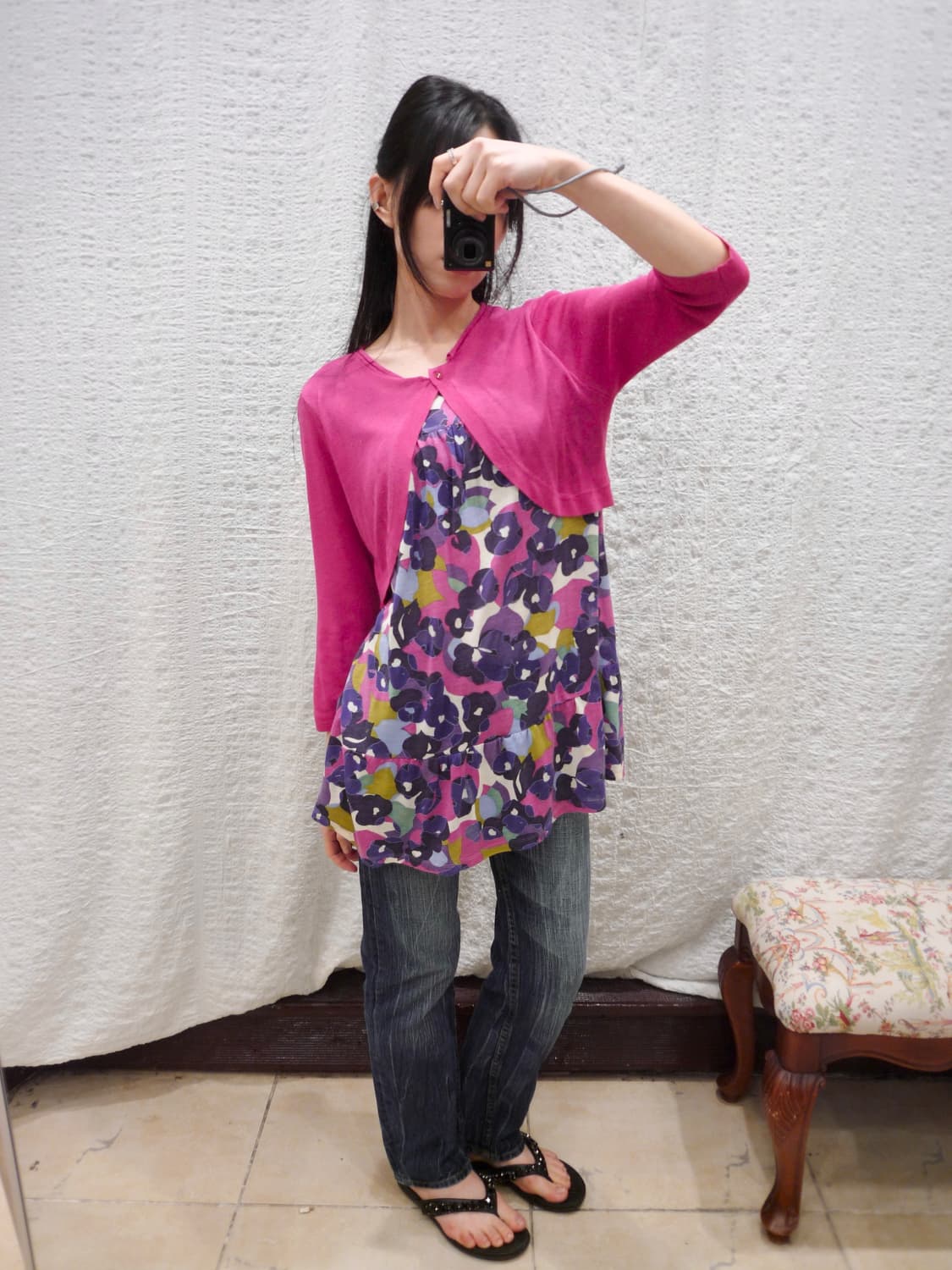 Fuchsia Bloom Layered Top 상품이미지5