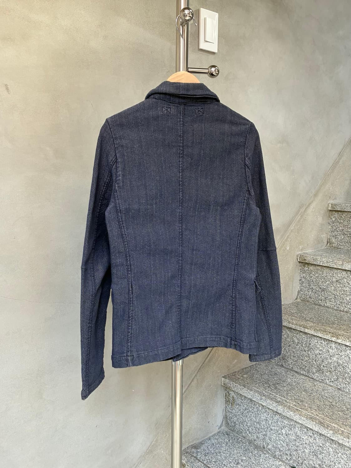 고무 GOMME 데님 피코트 상품이미지5