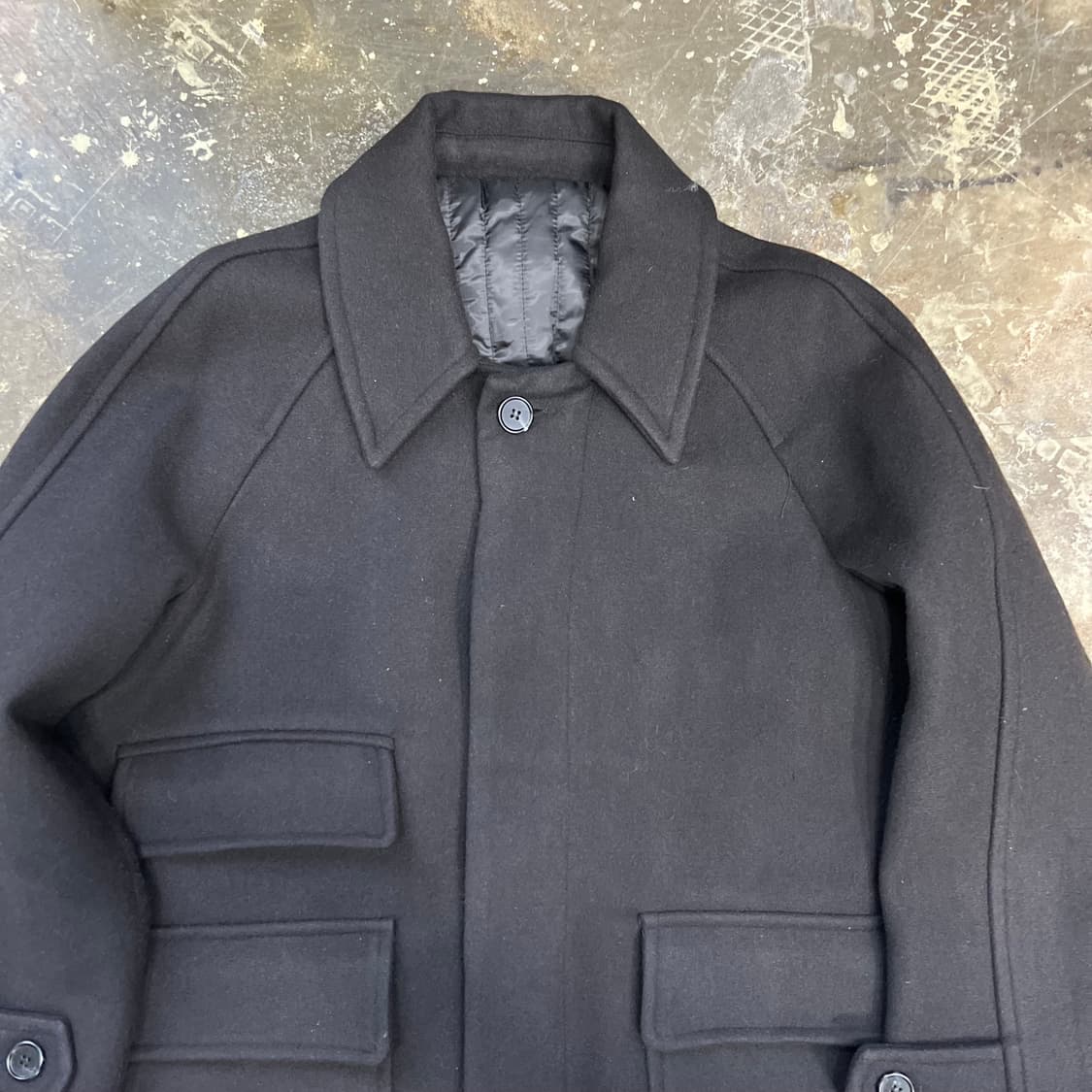 S) 라퍼지스토어 모직 발마칸코트 상품이미지2