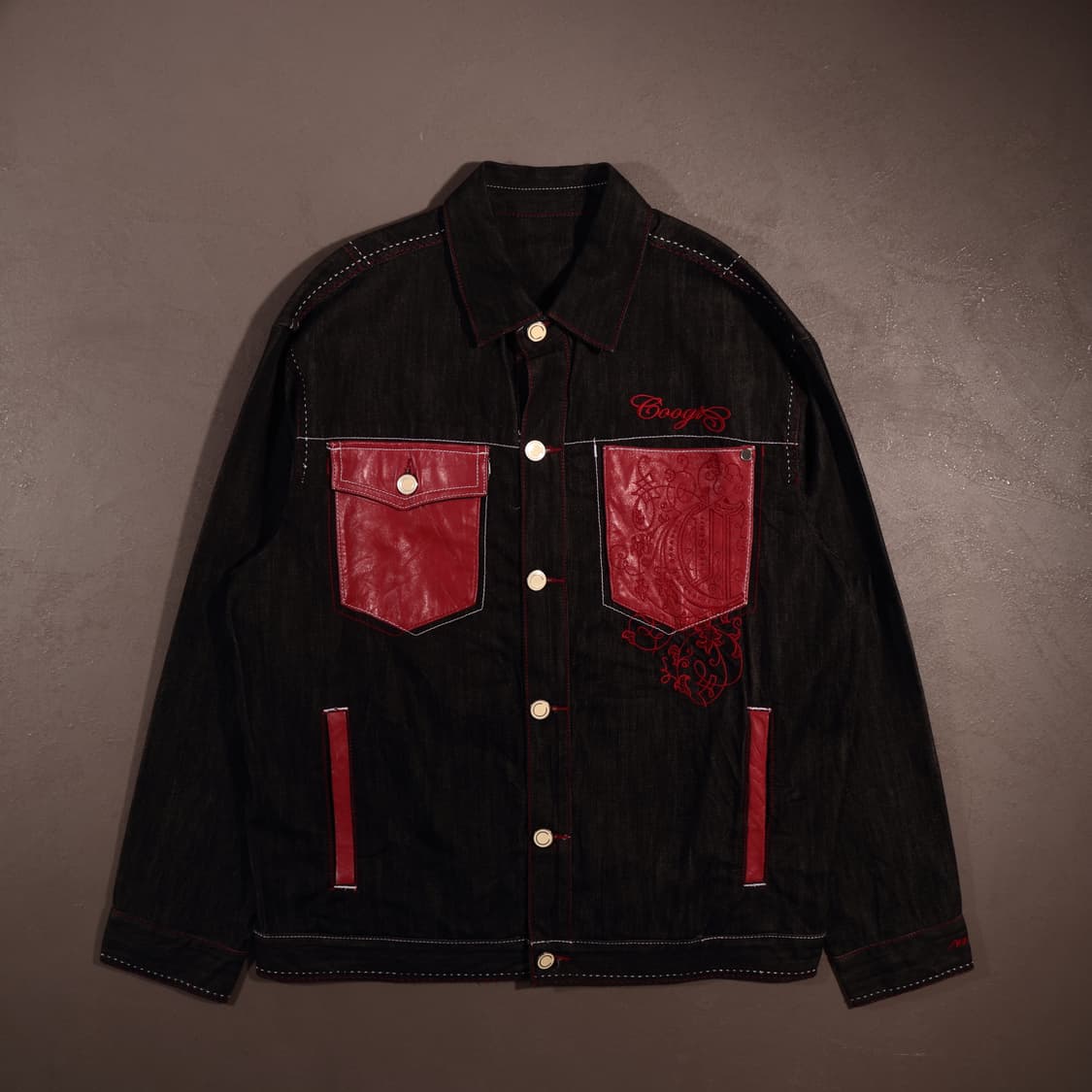 90s 쿠지 올드스쿨 데님자켓 상품이미지1