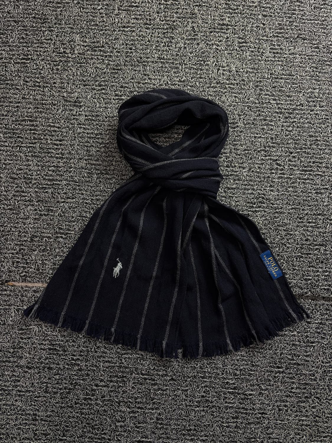 폴로 랄프로렌 포니로고 램스 울 머플러 1695 상품이미지1
