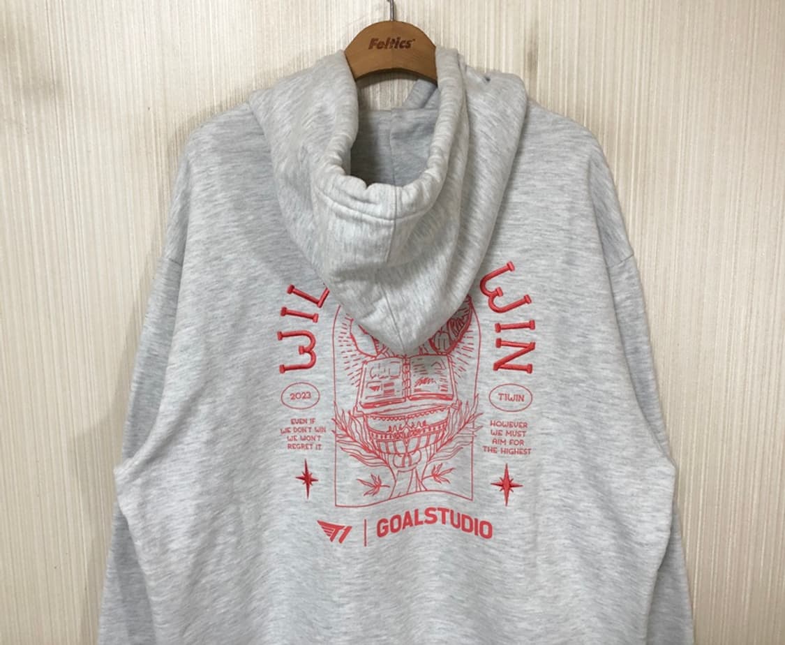 골스튜디오X티원(T1) '23 WILL TO WIN 후드티셔츠 XL 상품이미지8