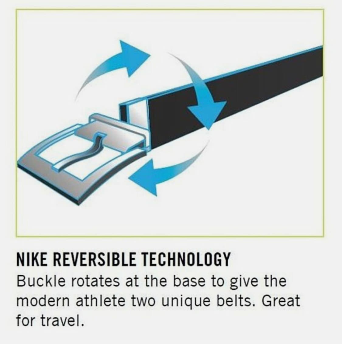 나이키골프 CF 텍스처 양면 가죽 골프벨트 32사이즈 상품이미지8