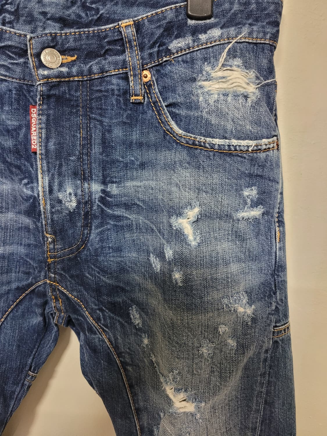 no.3  디스퀘어드2 앵커 데미지 청바지 48 상품이미지3