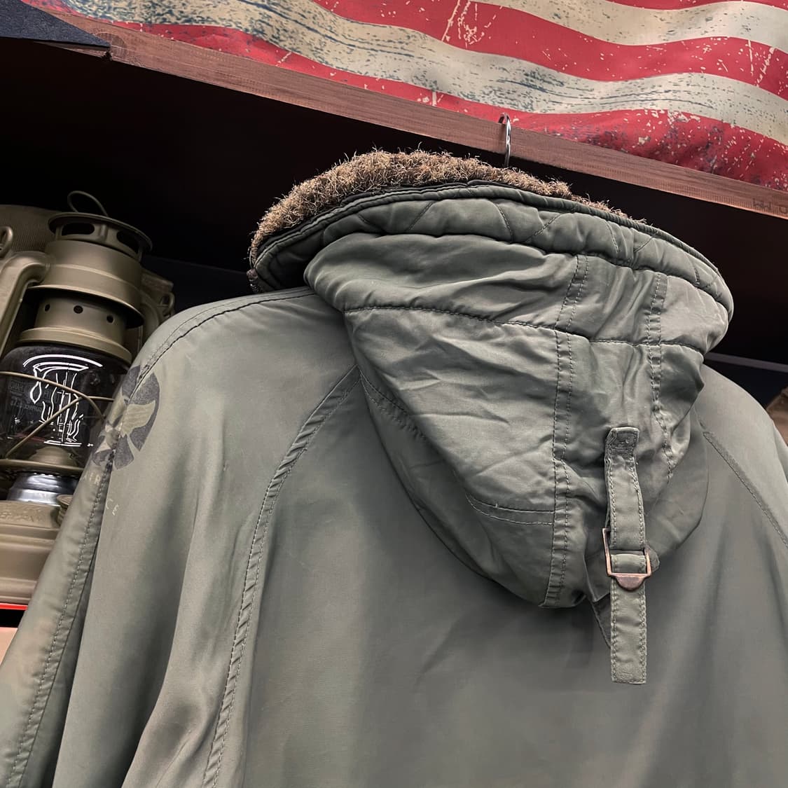 U.S AirForce 전투비행대대 VF-191 퍼 후드 N3B 야상자켓 상품이미지4