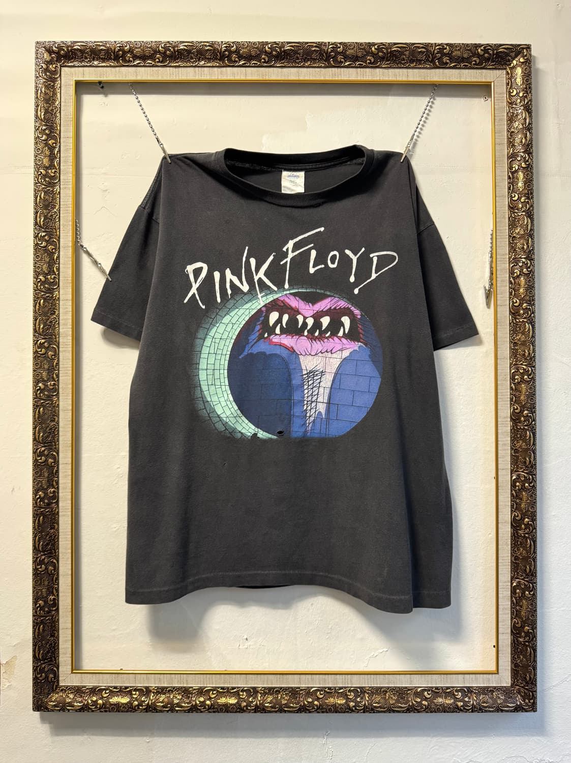 빈티지 90s Pinkfloyd The Wall 핑크플로이드 밴드 티셔츠 상품이미지1