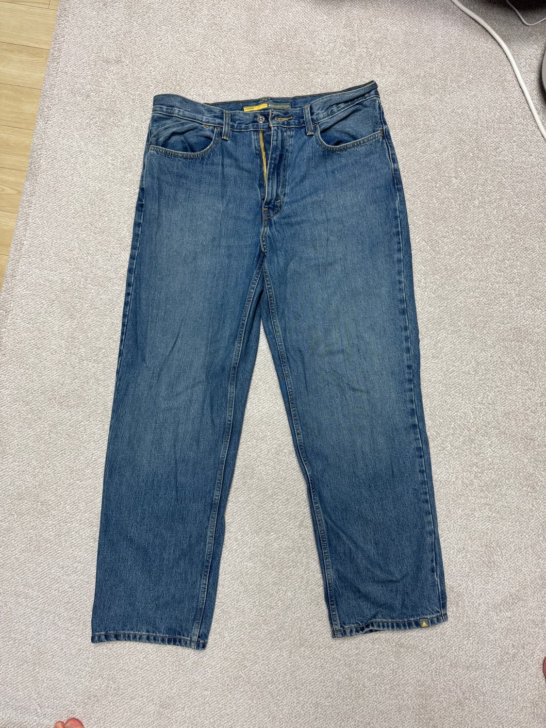 루즈핏 데님팬츠 상품이미지1