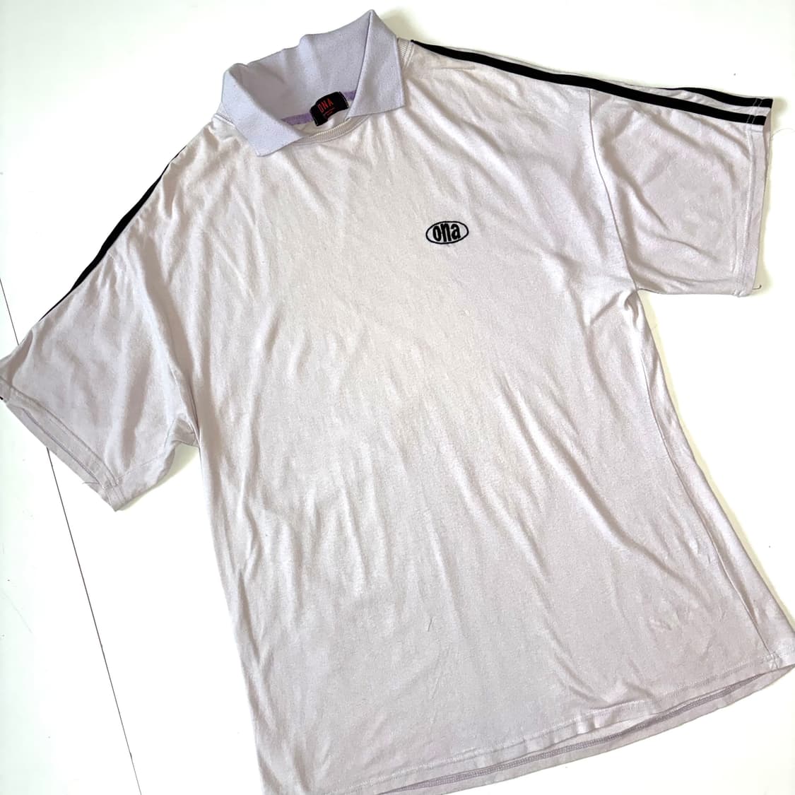 ONA 라이트 퍼플 PK반팔셔츠 L 상품이미지2