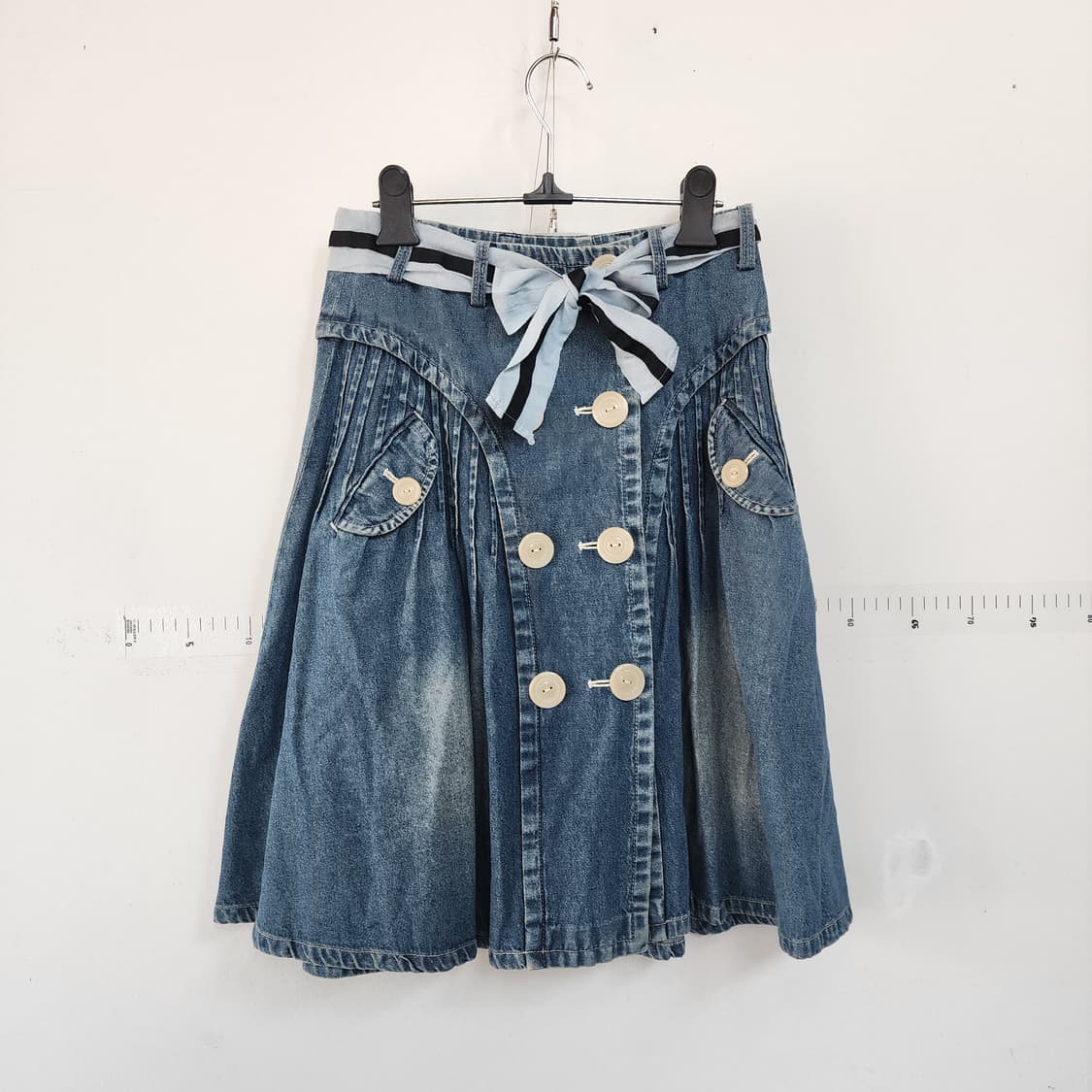 마크제이콥스 리본 벨트 데님 스커트 상품이미지1