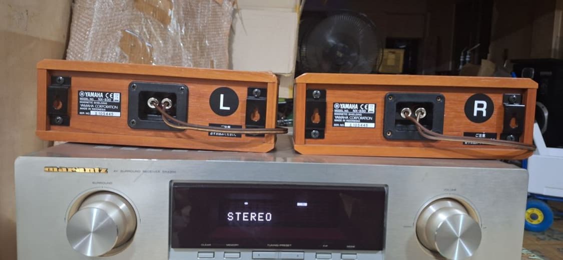 오버홀/무료배송/야마하 빈티지 니어필드 위성 스피커 1조 NX-S30 상품이미지2