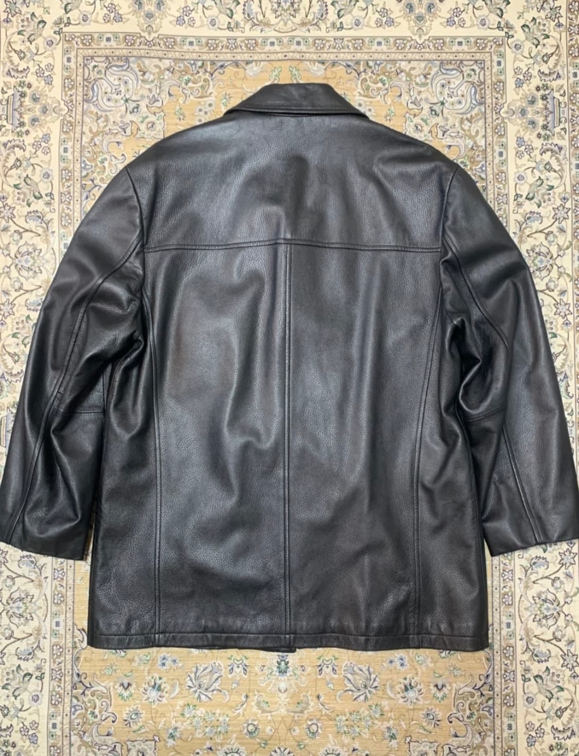 00s 레더카코트 올드갭 상품이미지6