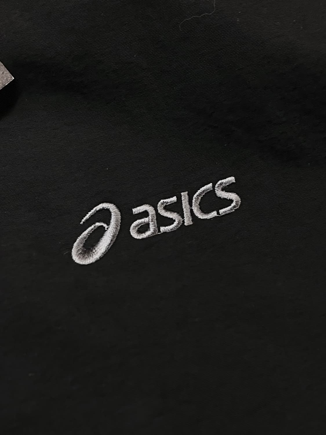 아식스 바람막이 점퍼 블랙 95 #csz2936 상품이미지4