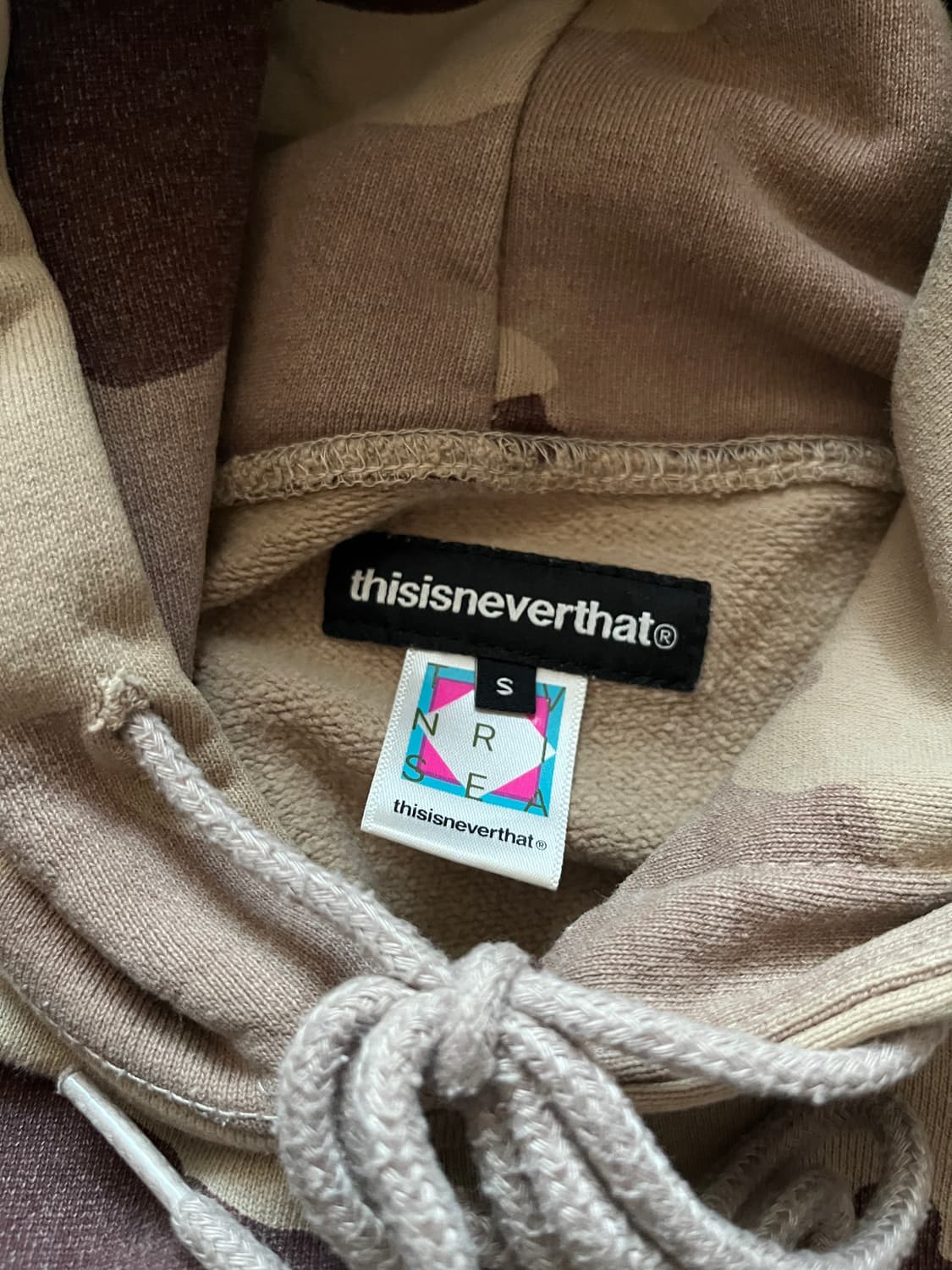 디스이즈네버댓 밀리터리 기모 후드티 상품이미지3