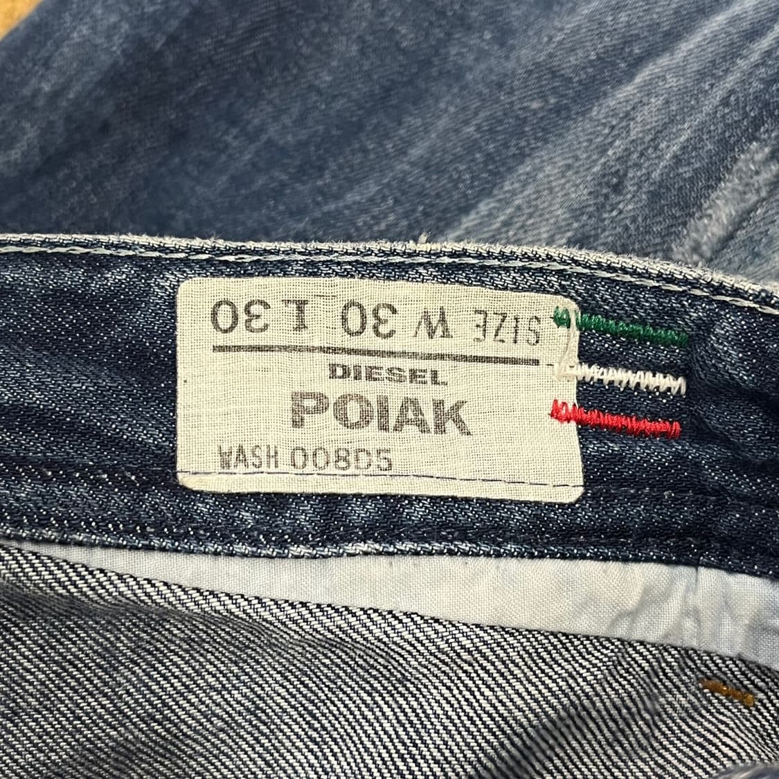 [정품/30] Diesel 디젤 데님 청바지 빈티지 워싱진 b14 상품이미지4