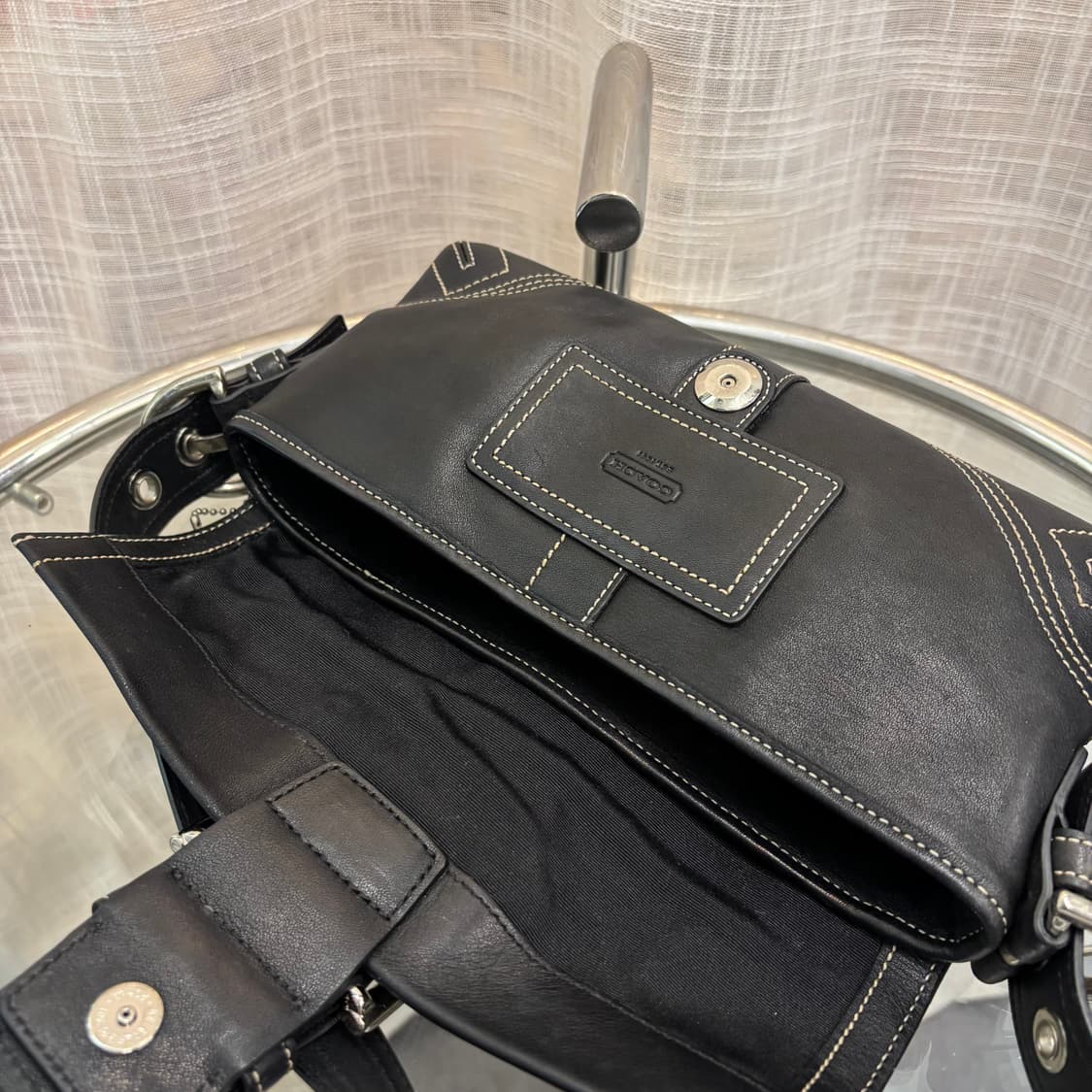 정품 코치 버클 숄더백     상품이미지9