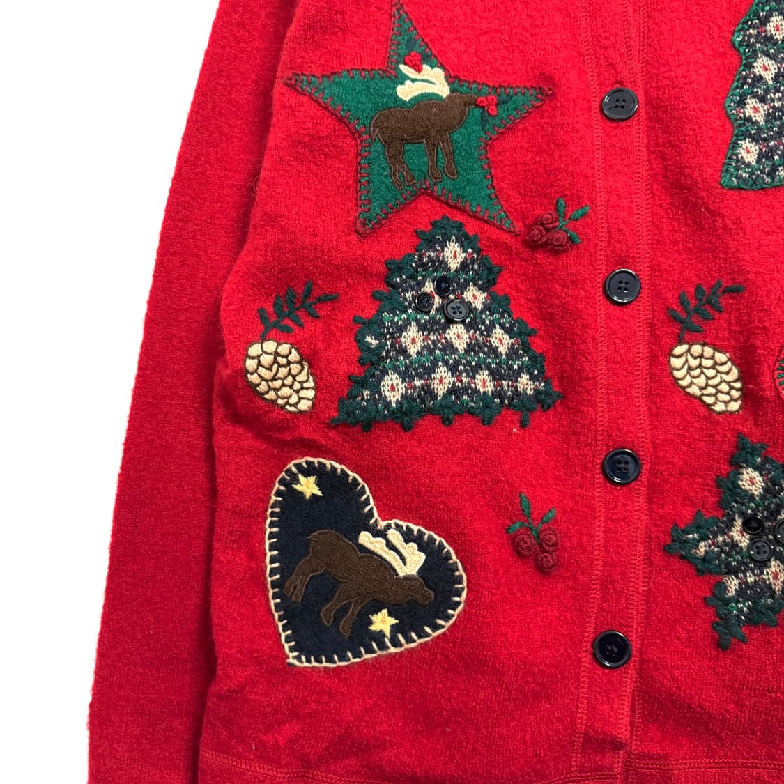 티롤 크리스마스 울 자켓 상품이미지5