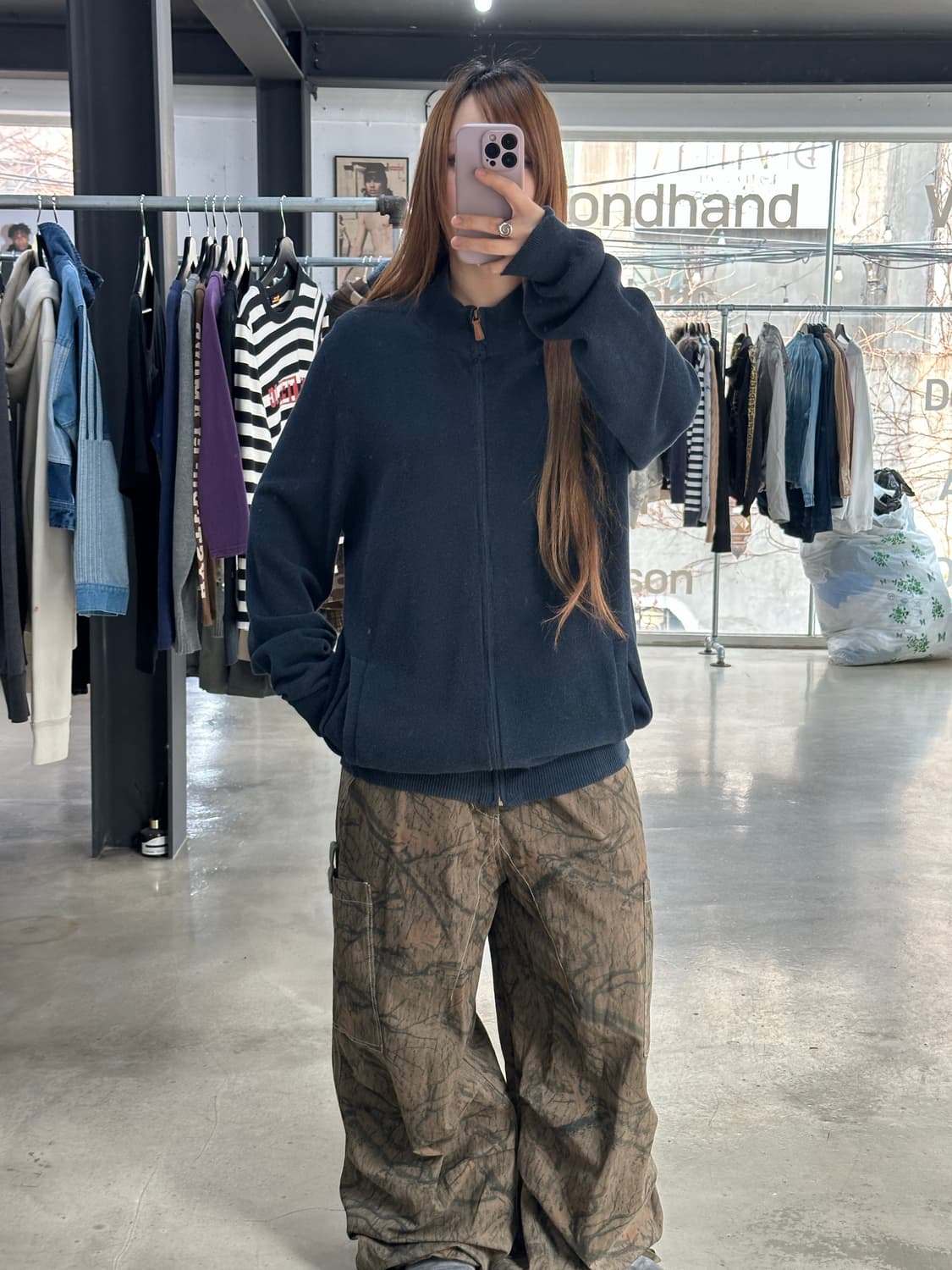 폴로랄프로렌 포니 피마코튼 니트집업 상품이미지4