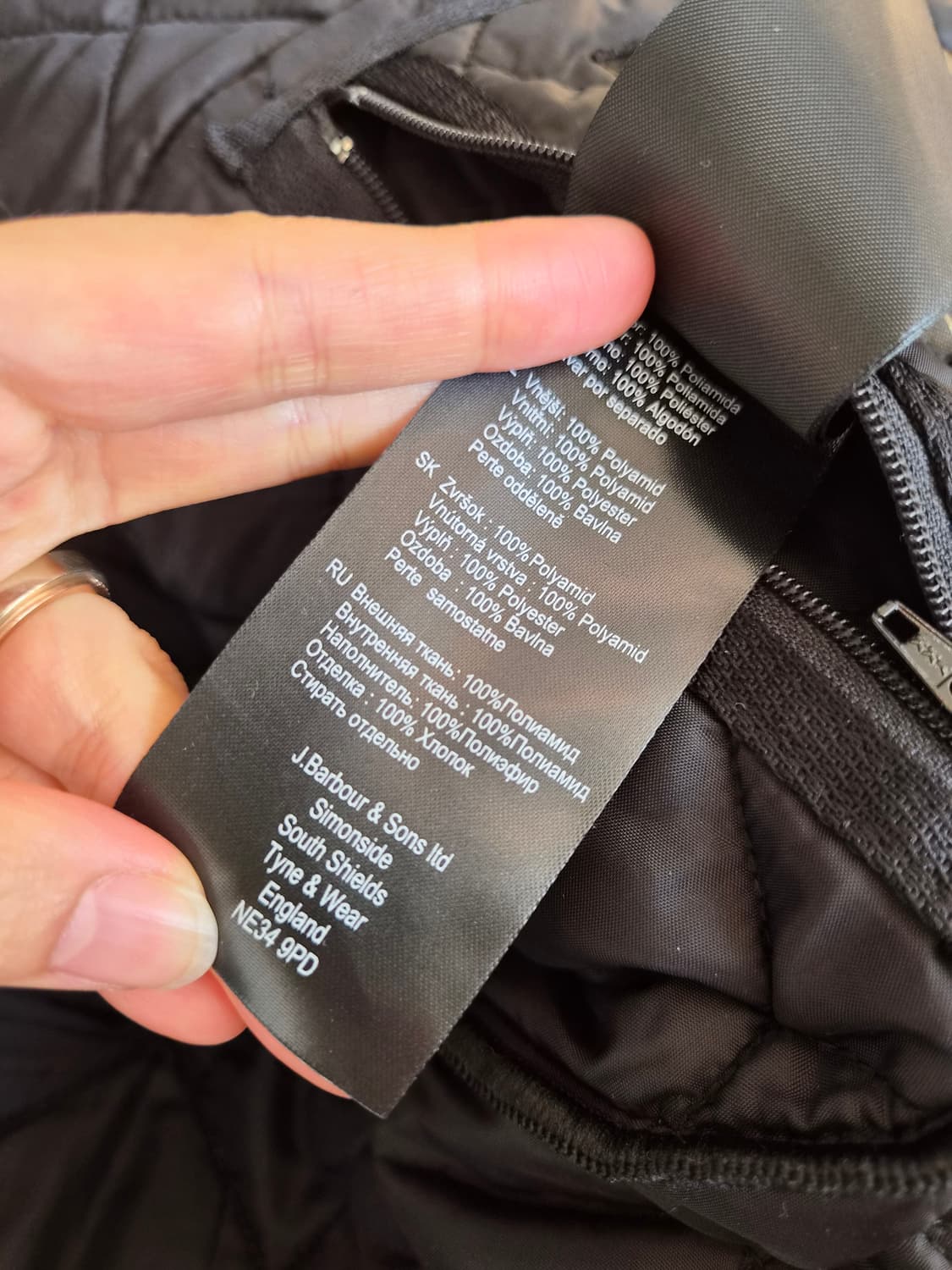 바버 남녀공용 헤리티지리데스데일 퀄팅자켓

 상품이미지9