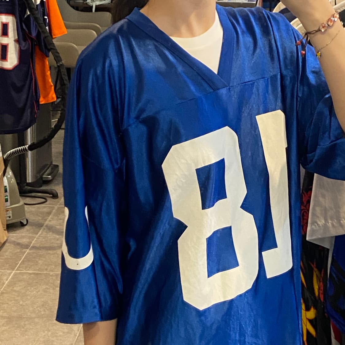 [NO.9] NFL 풋볼 져지 반팔티 블루 상품이미지2