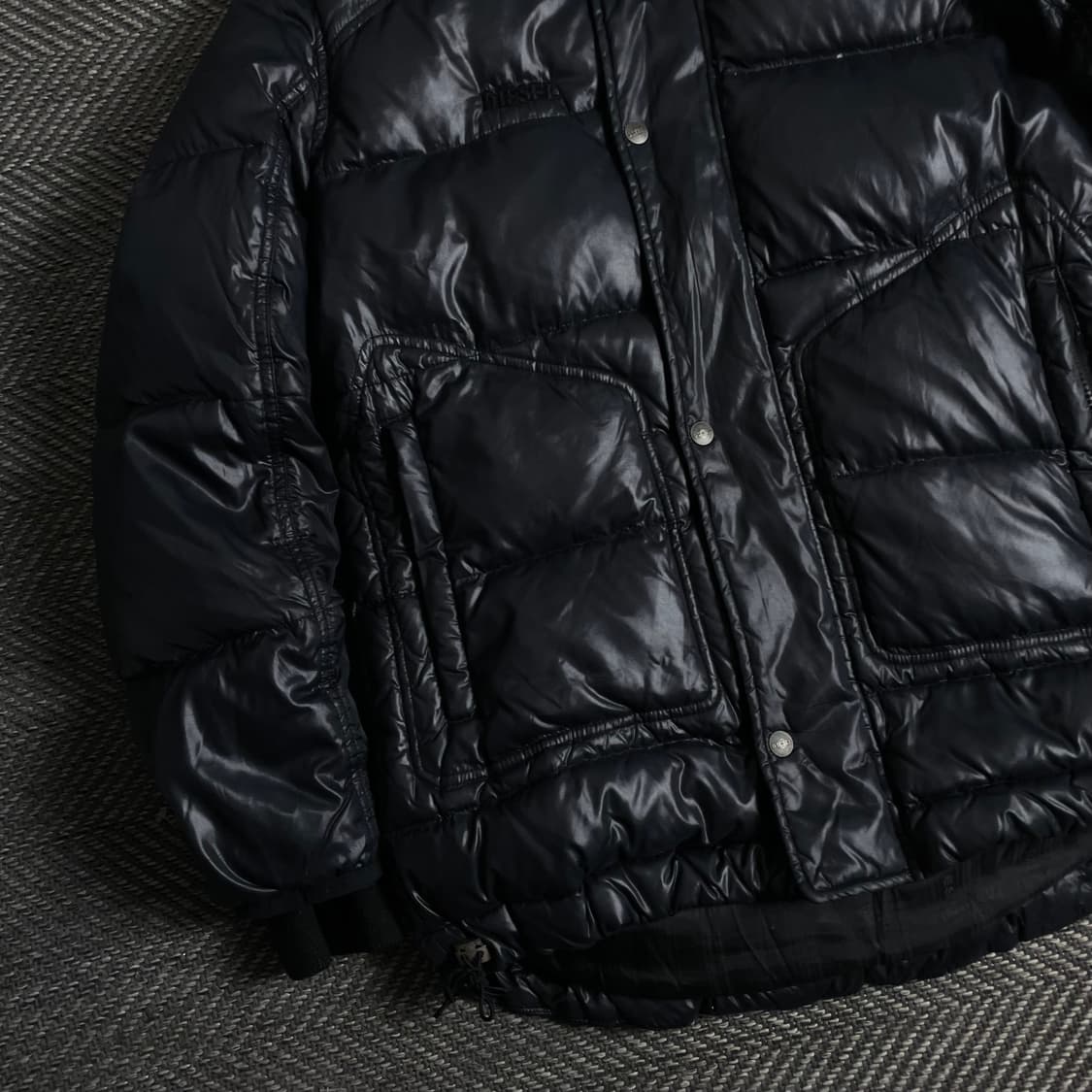 디젤 Y2K 빈티지 글로시 다운 푸퍼 패딩y 3367 상품이미지4
