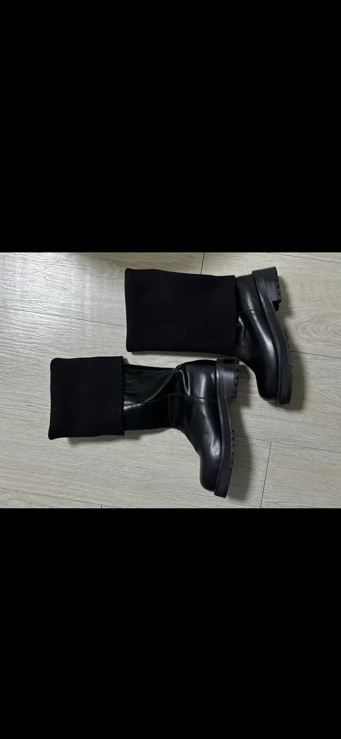 니트 롱부츠 (235/길이 조정 가능) 상품이미지6