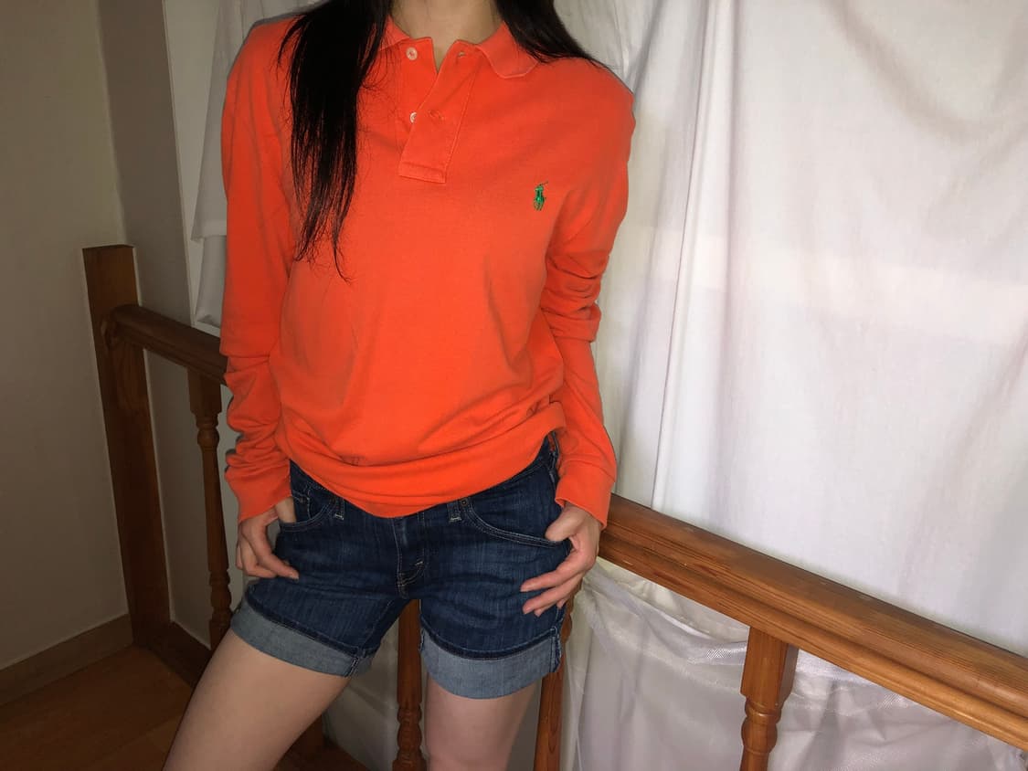 오렌지 롱 슬리브 pk 상품이미지1