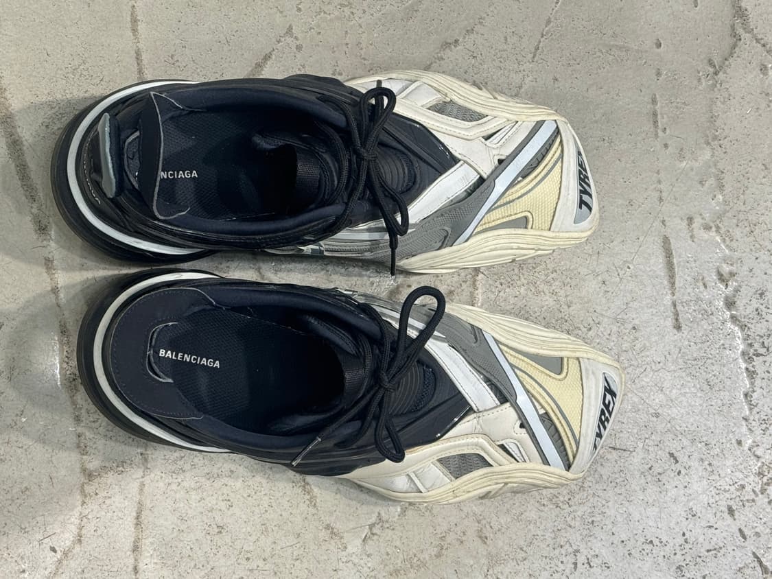 [43]발렌시아가 타이렉스 스니커즈 블랙/화이트 상품이미지2