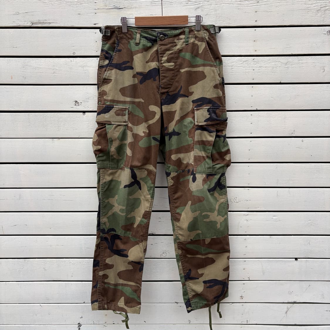 Vintage 90s 오리지널 미군 우드랜드 BDU 팬츠 상품이미지1