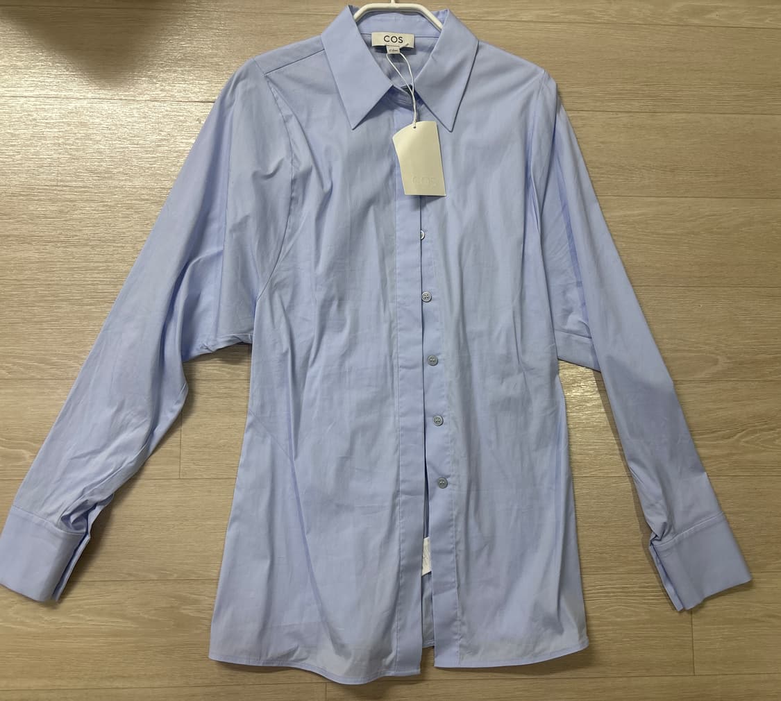 코스 블루 밴딩 셔츠 택달린 새상품 상품이미지1