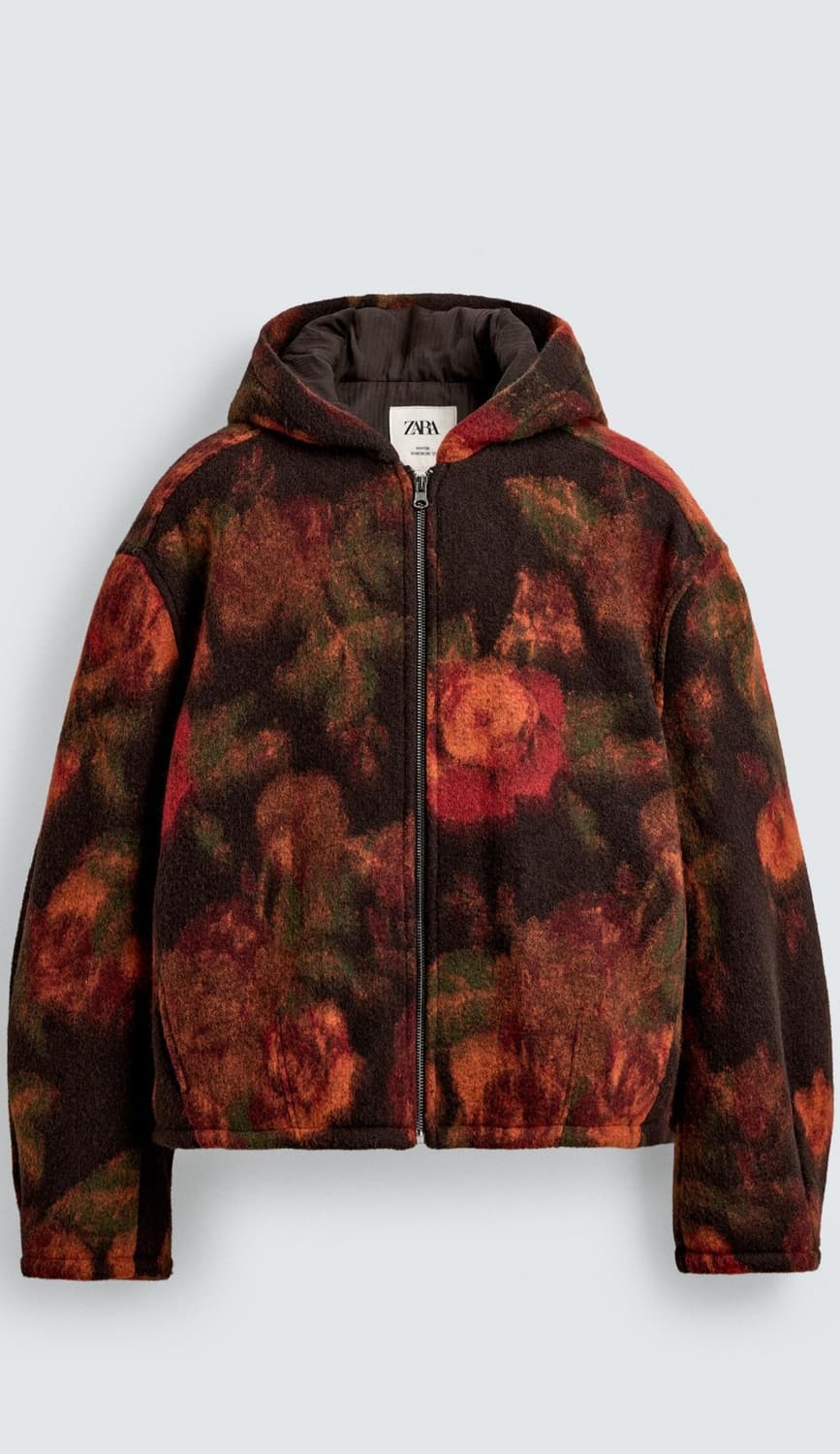 자라 25FW 후드 박시핏 점퍼 자켓 L 상품이미지7